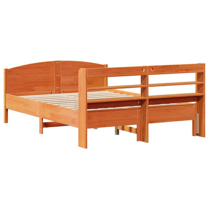 Cama Sin Colchón Madera Maciza Pino