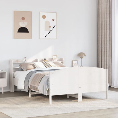 Cama Sin Colchón Madera Maciza Pino