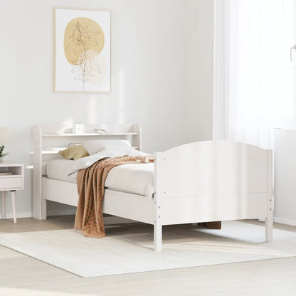 Cama Sin Colchón Madera Maciza Pino