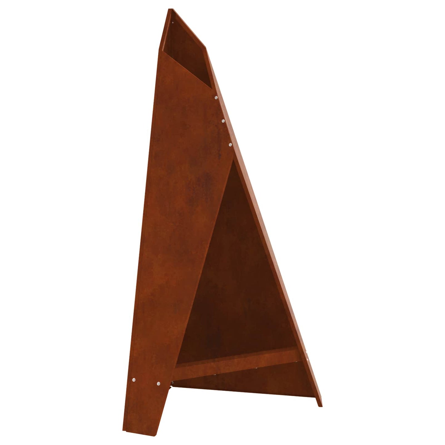 Hoguera Marrón 58 X 40 X 100 Cm Acero Autopatinable