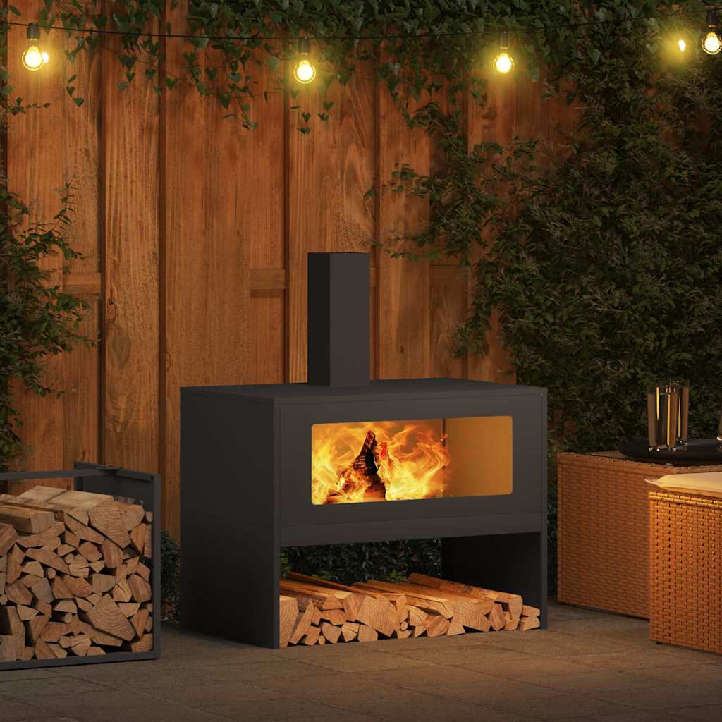 Hoguera Negro Acero Laminado En Frío