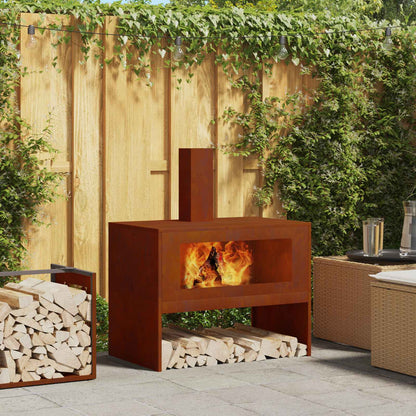 Hoguera Negro Acero Laminado En Frío