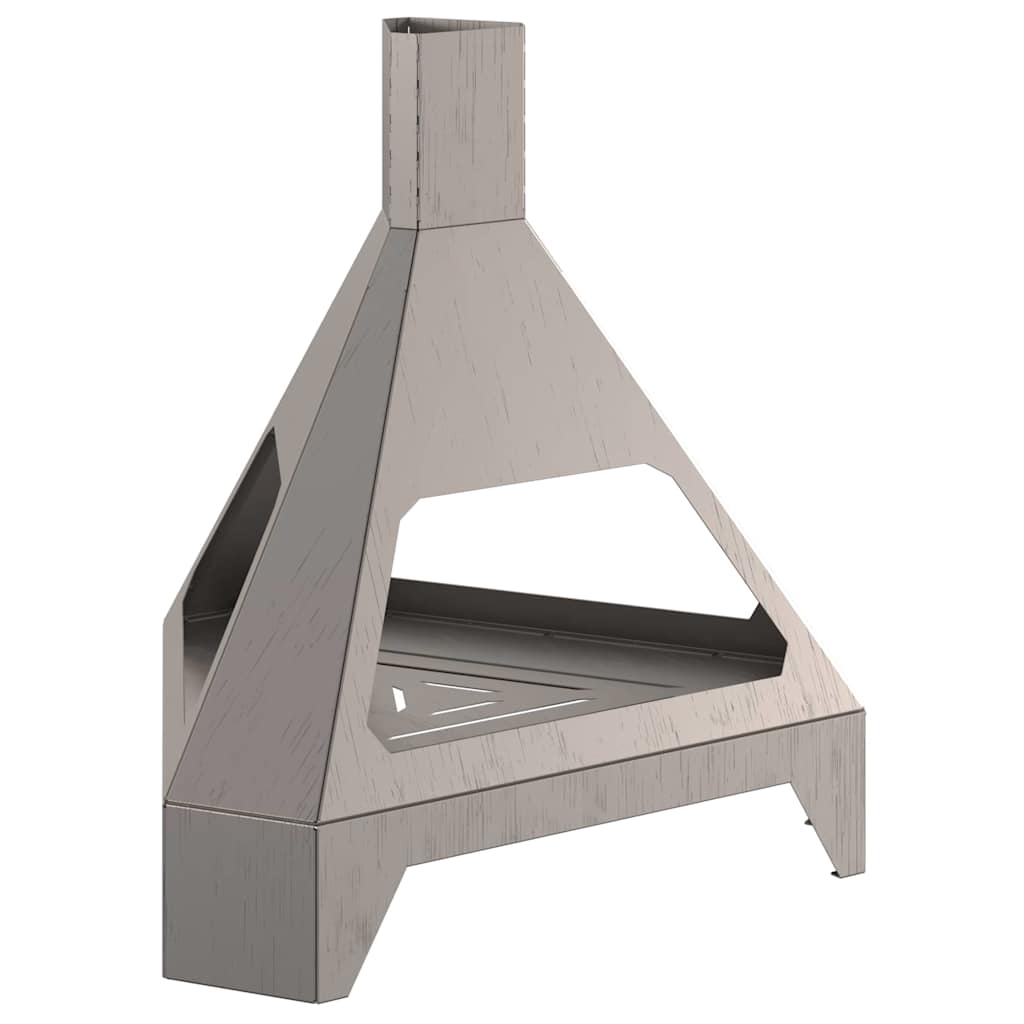 Hoguera Marrón 50 X 43 X 52 Cm Acero Autopatinable