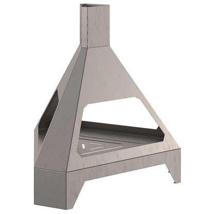 Hoguera Marrón 50 X 43 X 52 Cm Acero Autopatinable