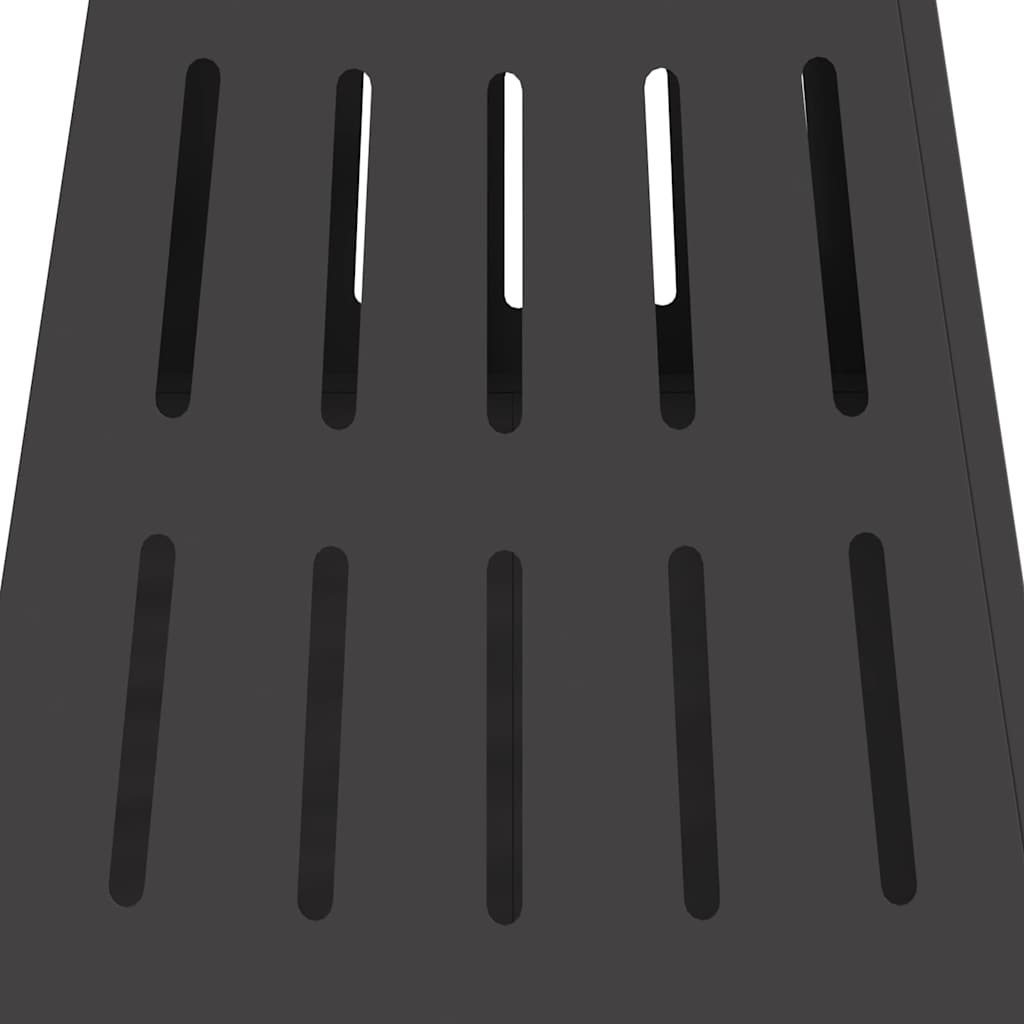 Hoguera Negro 50 X 50 X 70 Cm Acero