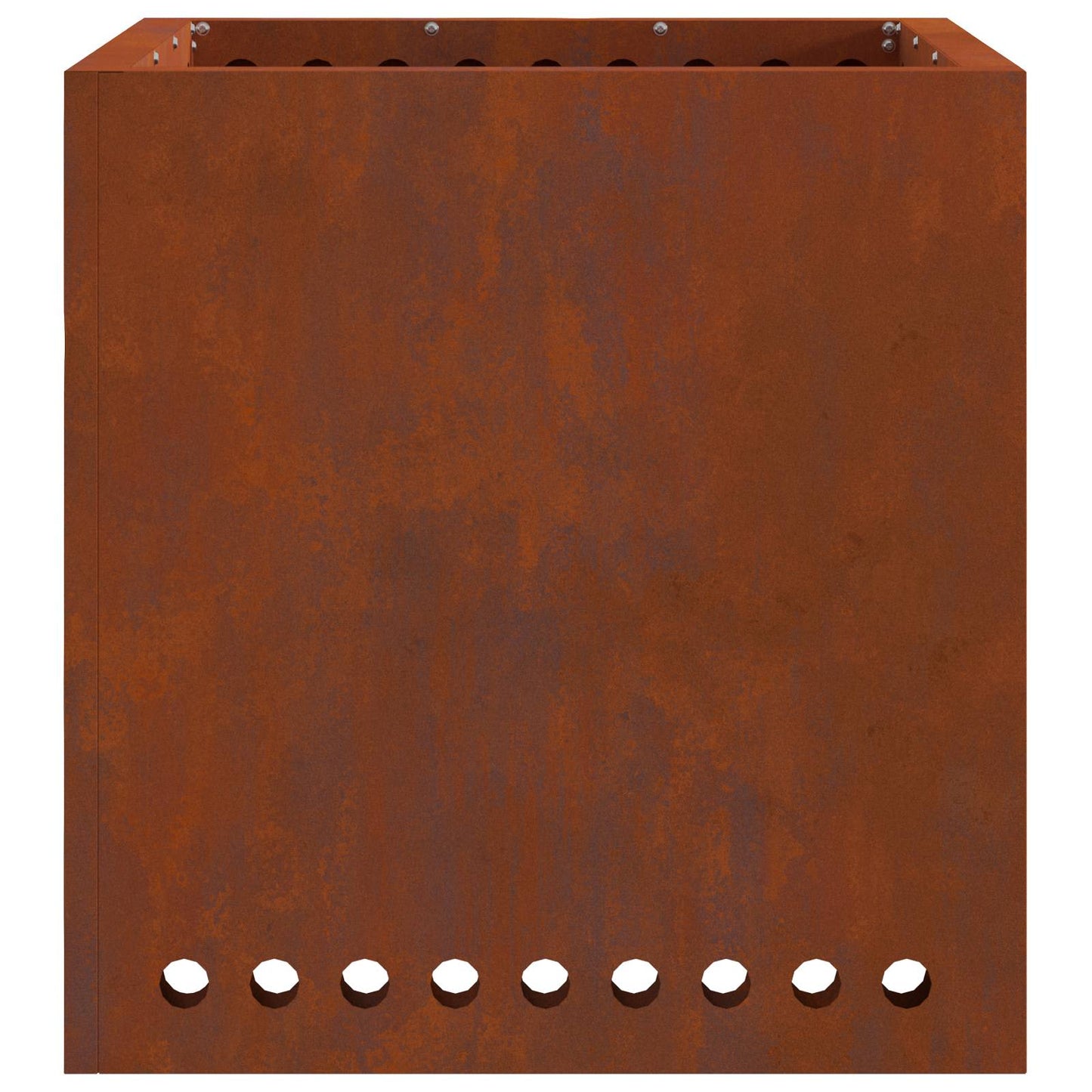 Hoguera Sin Humo Marrón 48 X 48 X 50 Cm Acero Autopatinable