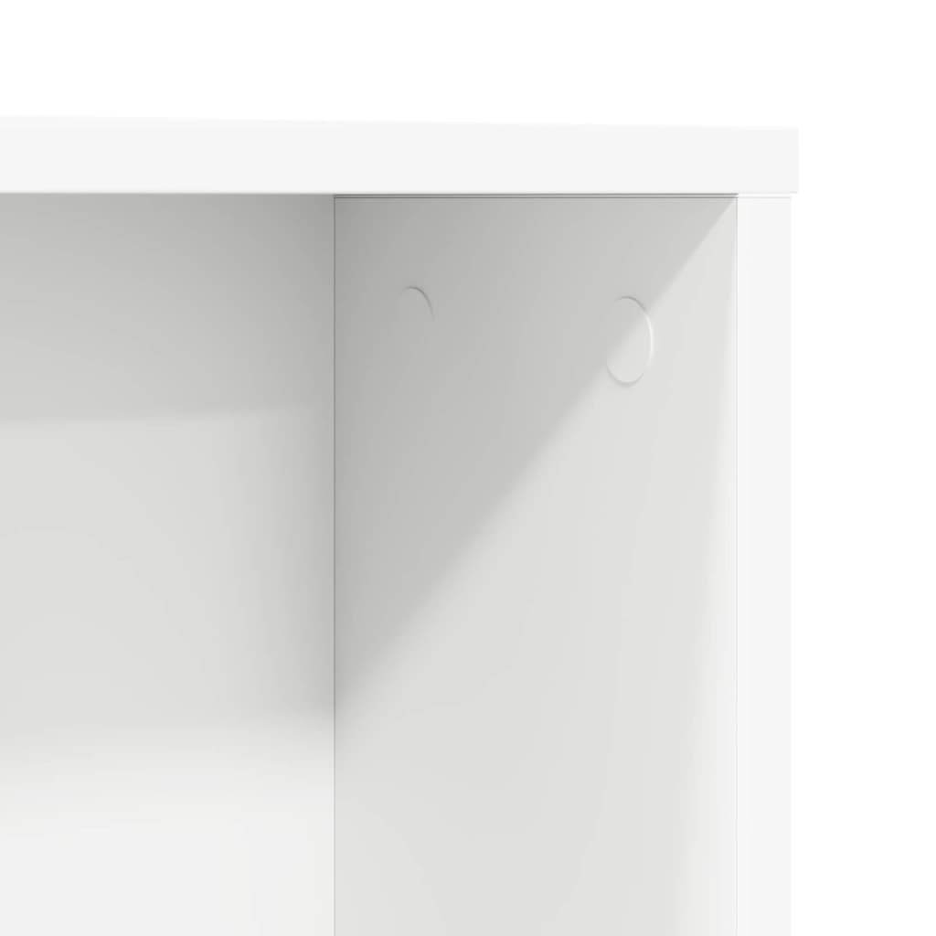 Escritorio Con Estante 91 X 50 X 149 Cm Madera De Ingeniería