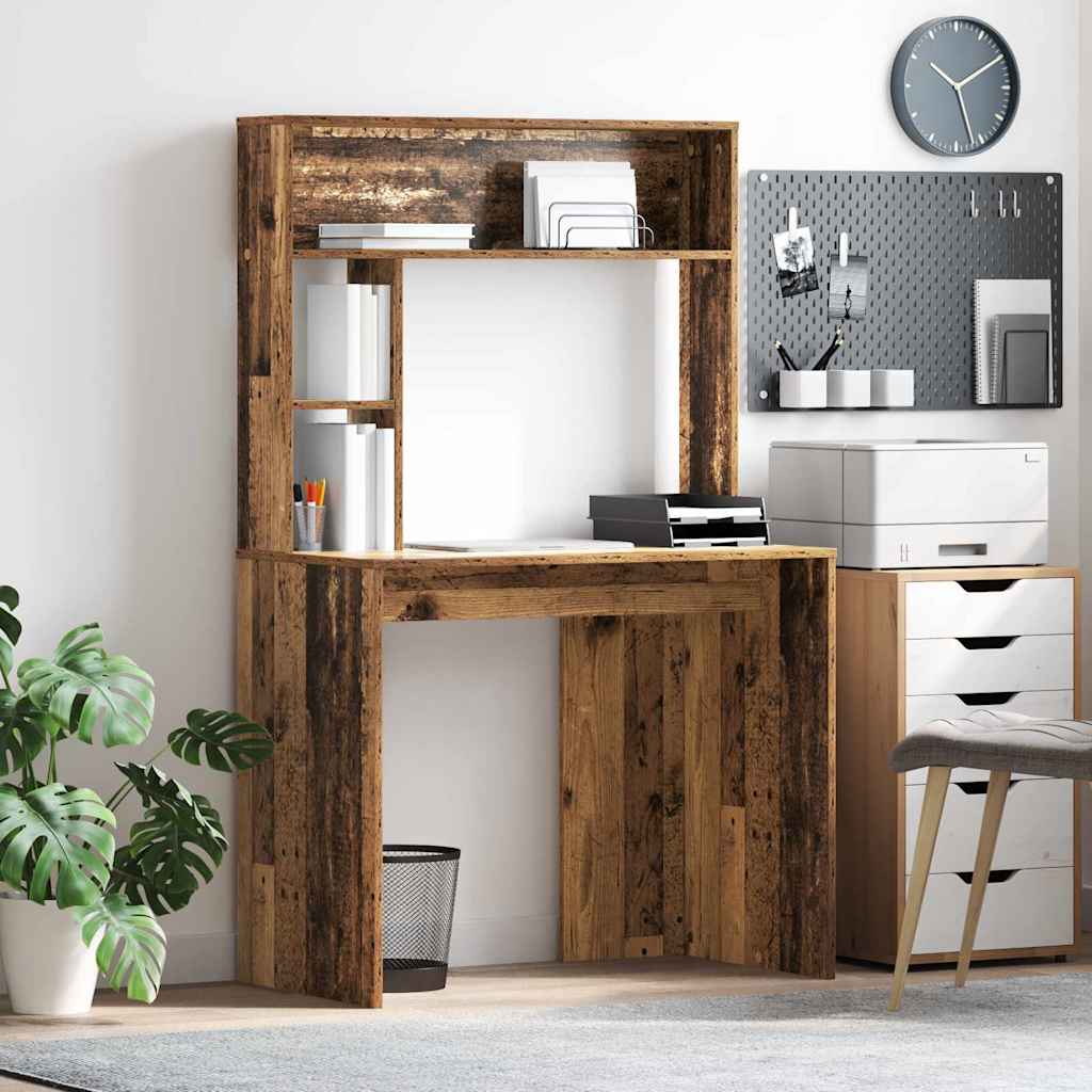 Escritorio Madera De Ingeniería 91 X 50 X 149 Cm