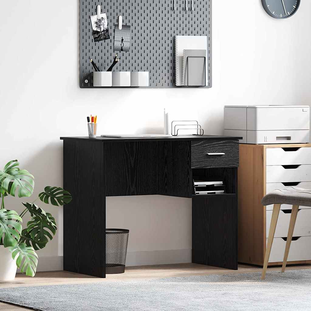 Escritorio Madera De Ingeniería 90 X 49 X 75 Cm