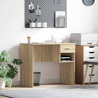 Escritorio Madera De Ingeniería 90 X 49 X 75 Cm