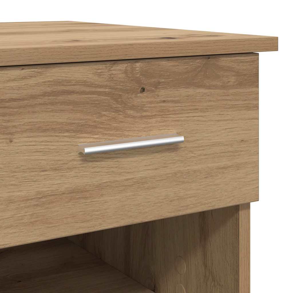 Escritorio Madera De Ingeniería 90 X 49 X 75 Cm
