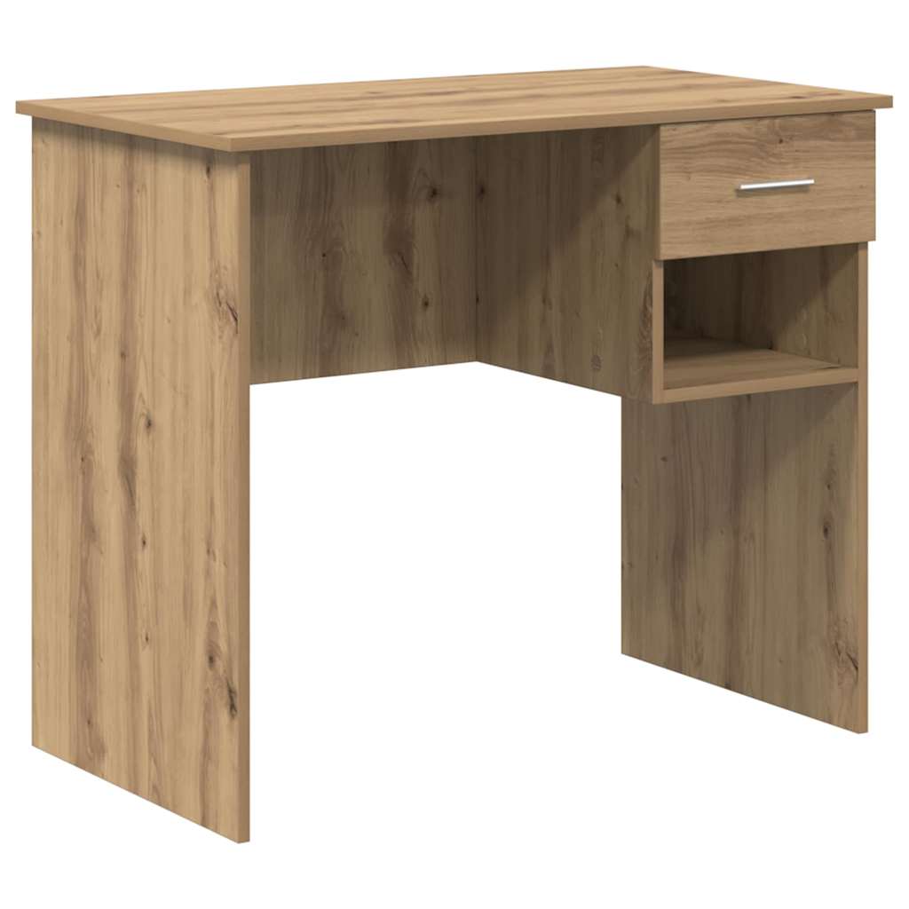 Escritorio Madera De Ingeniería 90 X 49 X 75 Cm