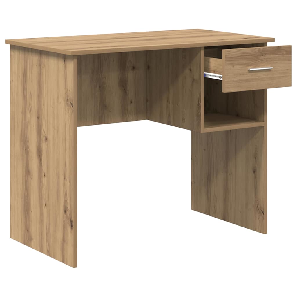 Escritorio Madera De Ingeniería 90 X 49 X 75 Cm