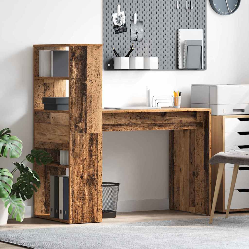 Escritorio 113 X 54 X 120 Cm Madera De Ingeniería