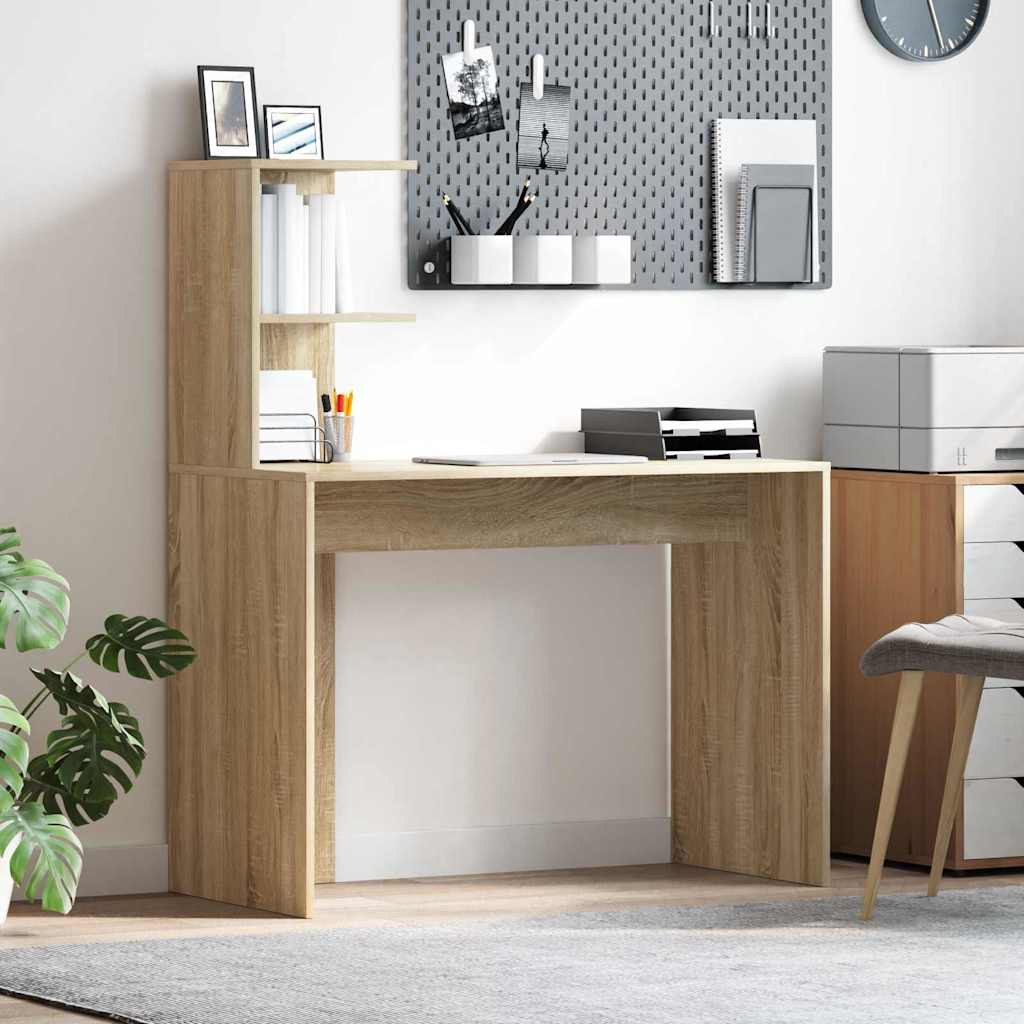 Escritorio Madera De Ingeniería 102 X 50 X 124 Cm