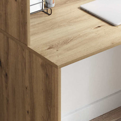 Escritorio Madera De Ingeniería 102 X 50 X 124 Cm