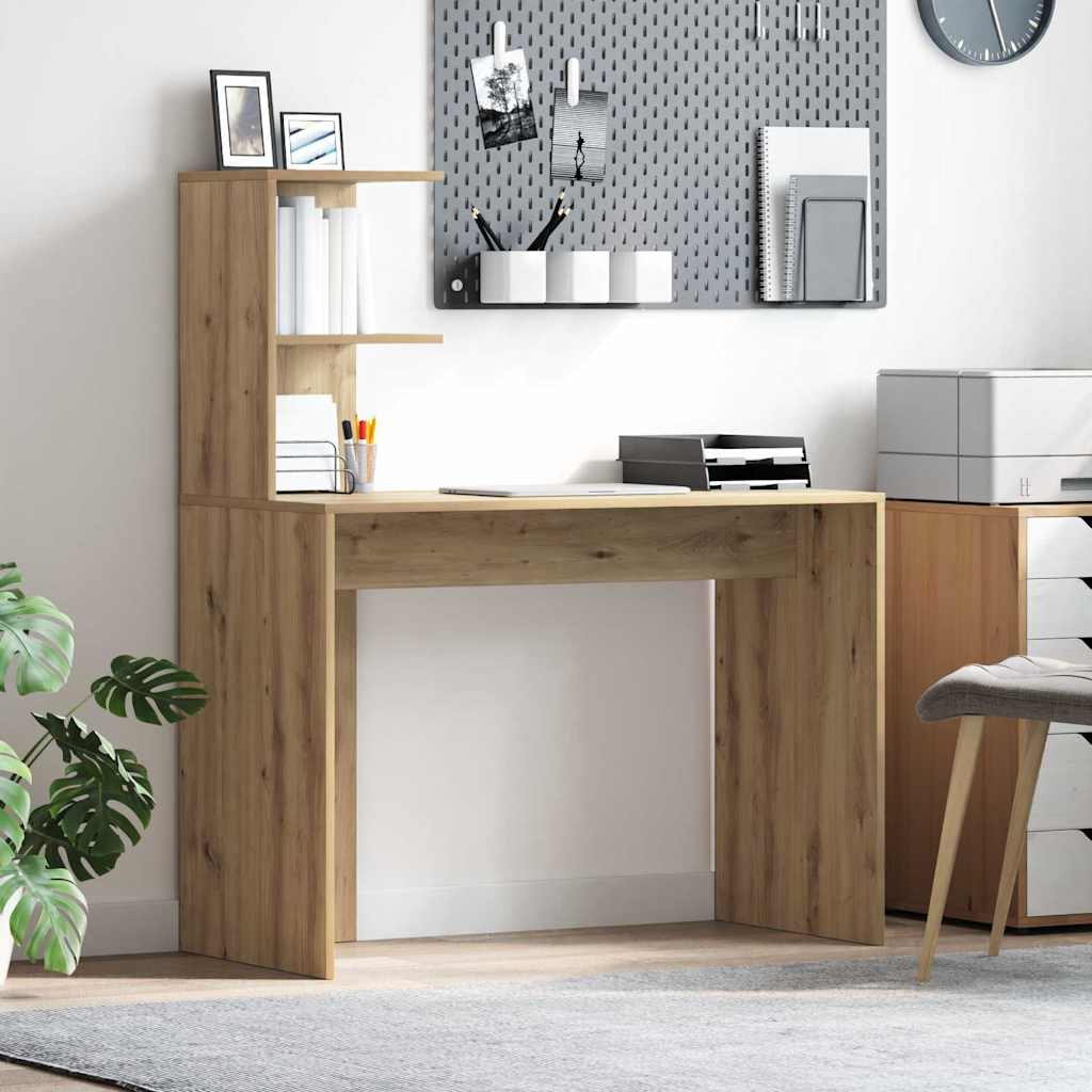 Escritorio Madera De Ingeniería 102 X 50 X 124 Cm