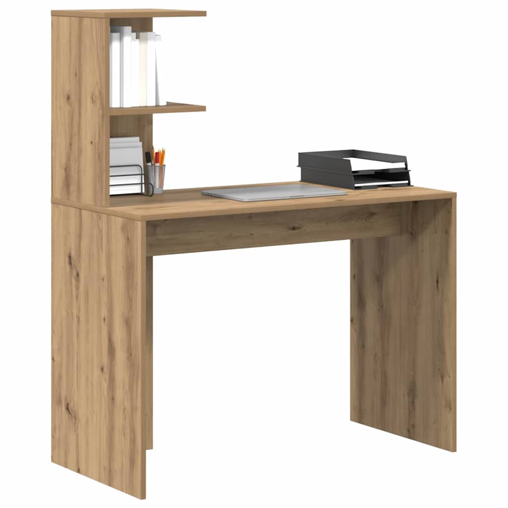 Escritorio Madera De Ingeniería 102 X 50 X 124 Cm