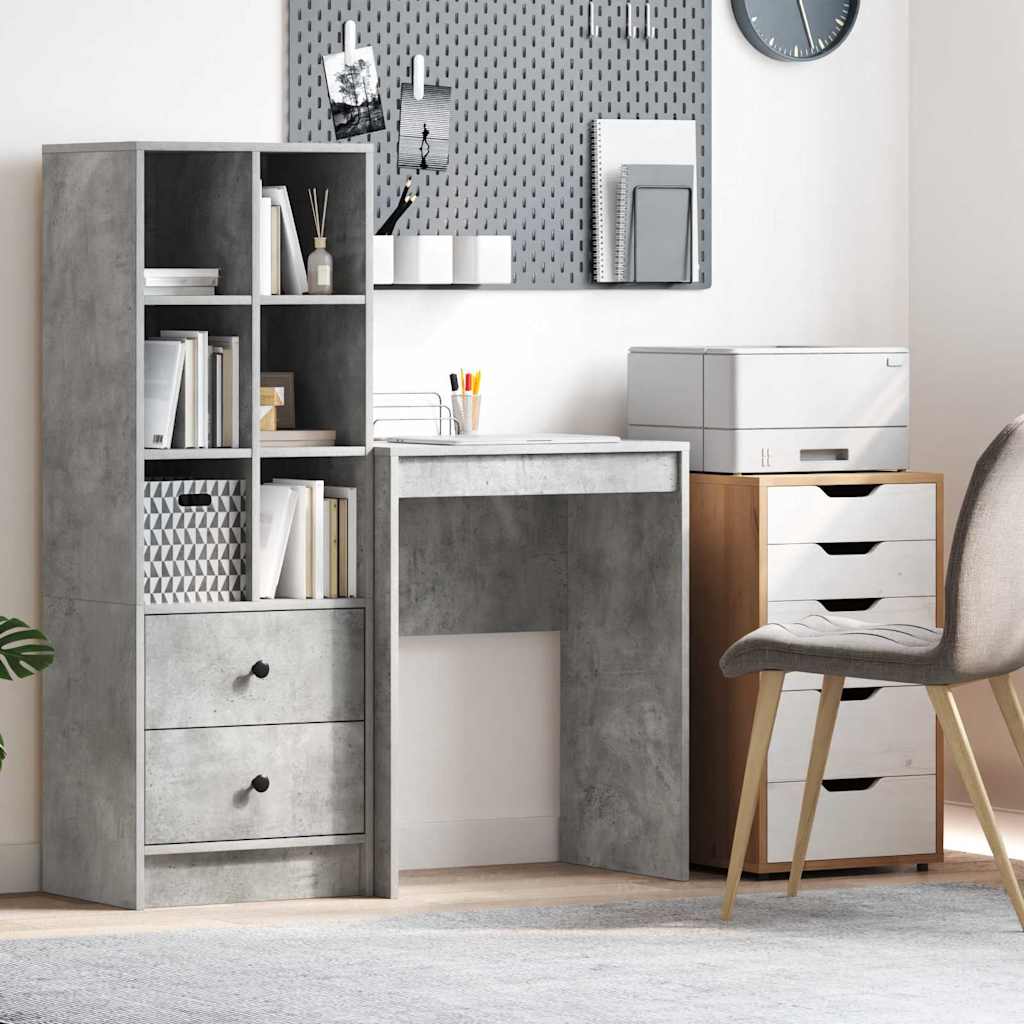 Escritorio Gris Concreto
