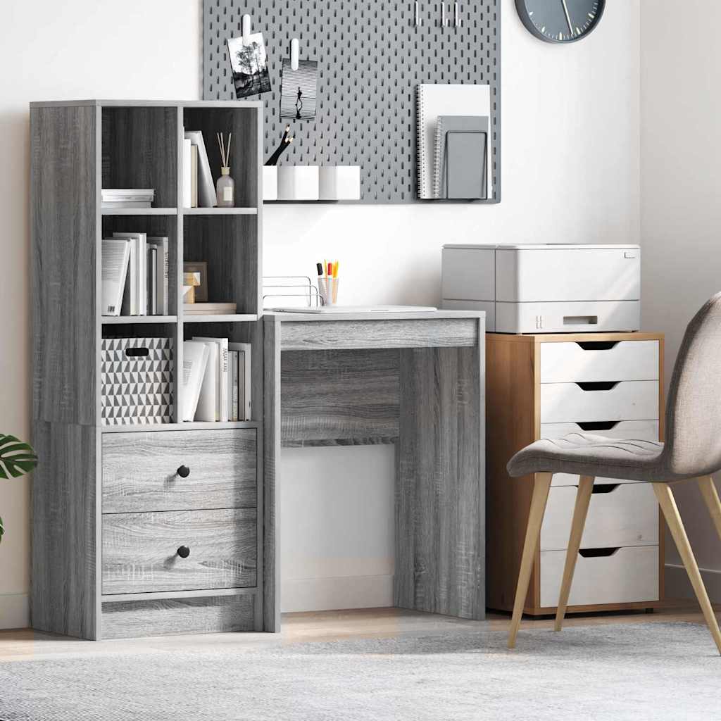 Escritorio Gris Concreto