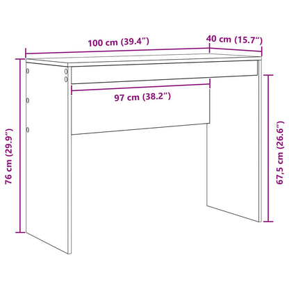 Escritorio 100 X 40 X 76 Cm
