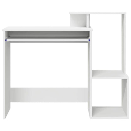 Escritorio Con Cajón 106 X 41 X 88.5 Cm Madera De Ingeniería