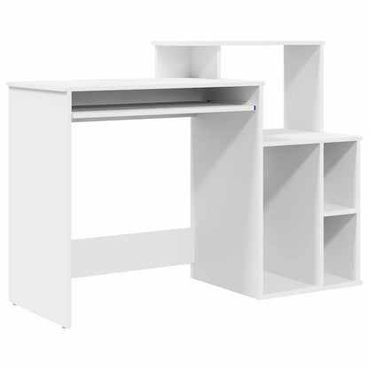Escritorio Con Cajón 120,5 X 44 X 88,5 Cm Madera De Ingeniería