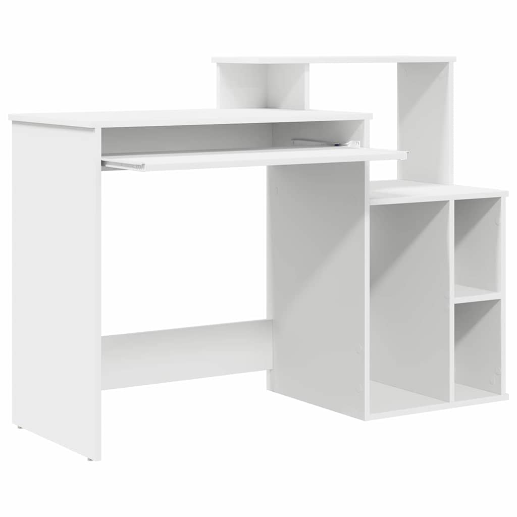 Escritorio Con Cajón 120,5 X 44 X 88,5 Cm Madera De Ingeniería