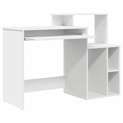 Escritorio Con Cajón 120,5 X 44 X 88,5 Cm Madera De Ingeniería