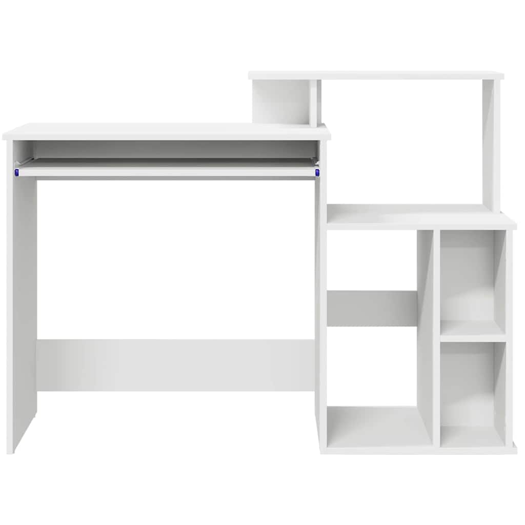 Escritorio Con Cajón 120,5 X 44 X 88,5 Cm Madera De Ingeniería