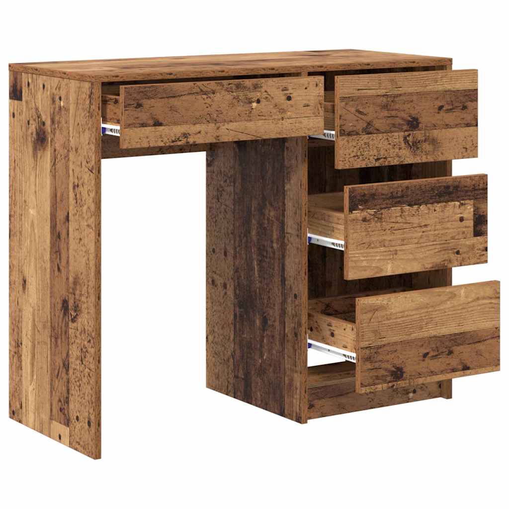 Escritorio Con Cajón 90 X 37.5 X 75 Cm