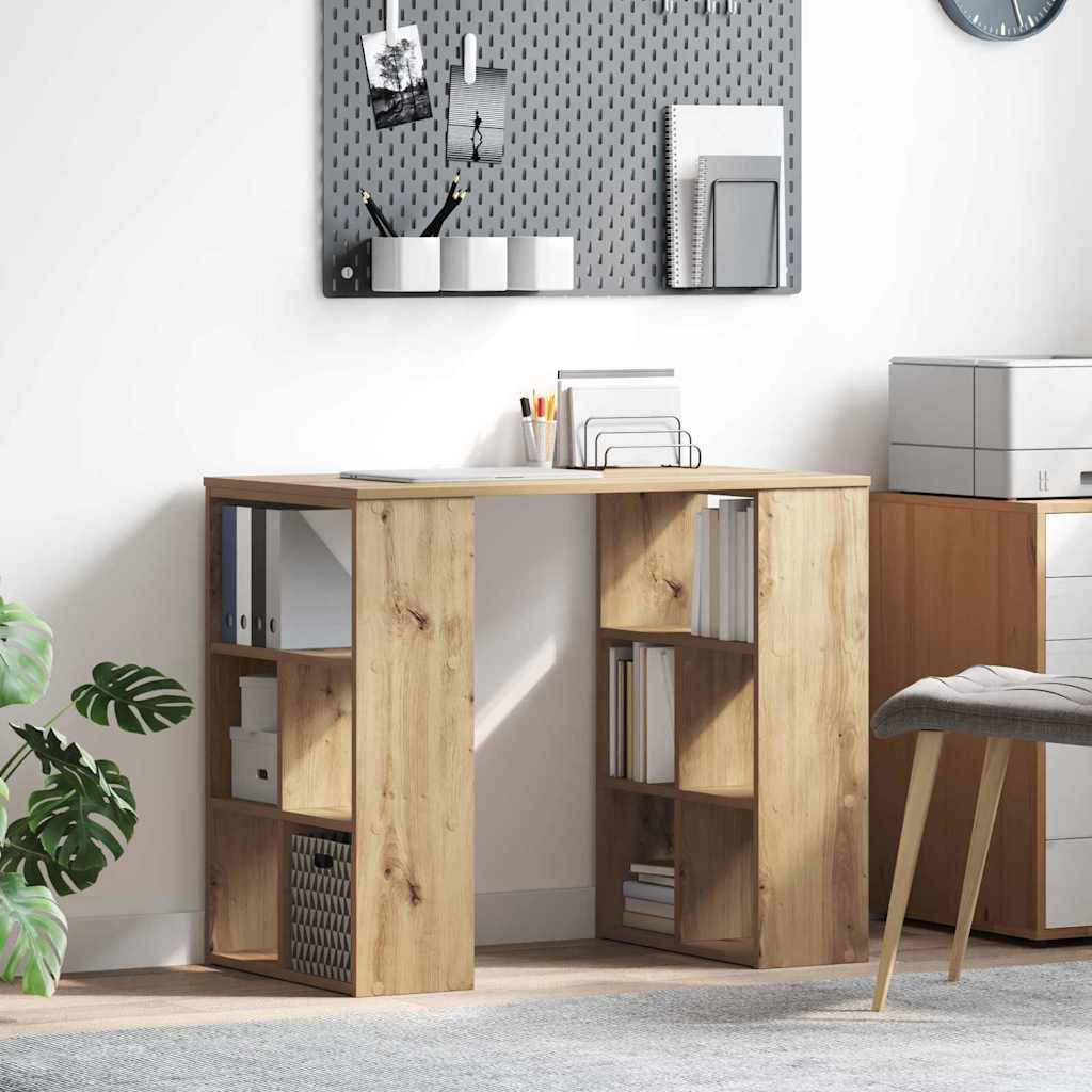Escritorio Madera De Ingeniería 90 X 50 X 75 Cm