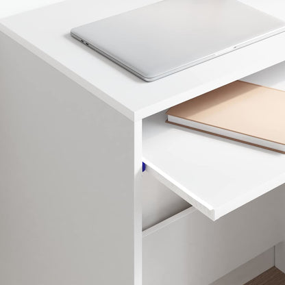 Escritorio Con Cajón 77.5 X 43 X 79 Cm Madera De Ingeniería