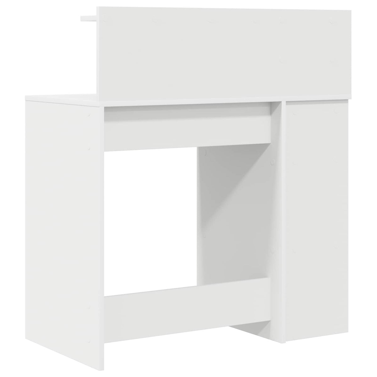 Escritorio Con Estante 90 X 48 X 101,5 Cm Madera De Ingeniería