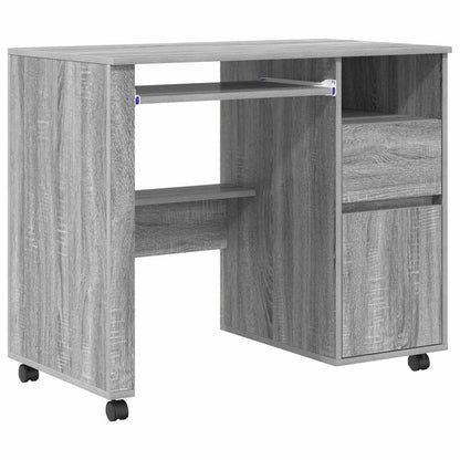 Escritorio Con Ruedas Con Cajón 91 X 50 X 77 Cm