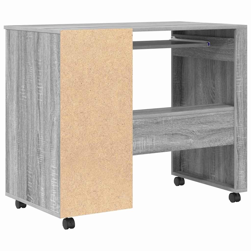 Escritorio Con Ruedas Con Cajón 91 X 50 X 77 Cm