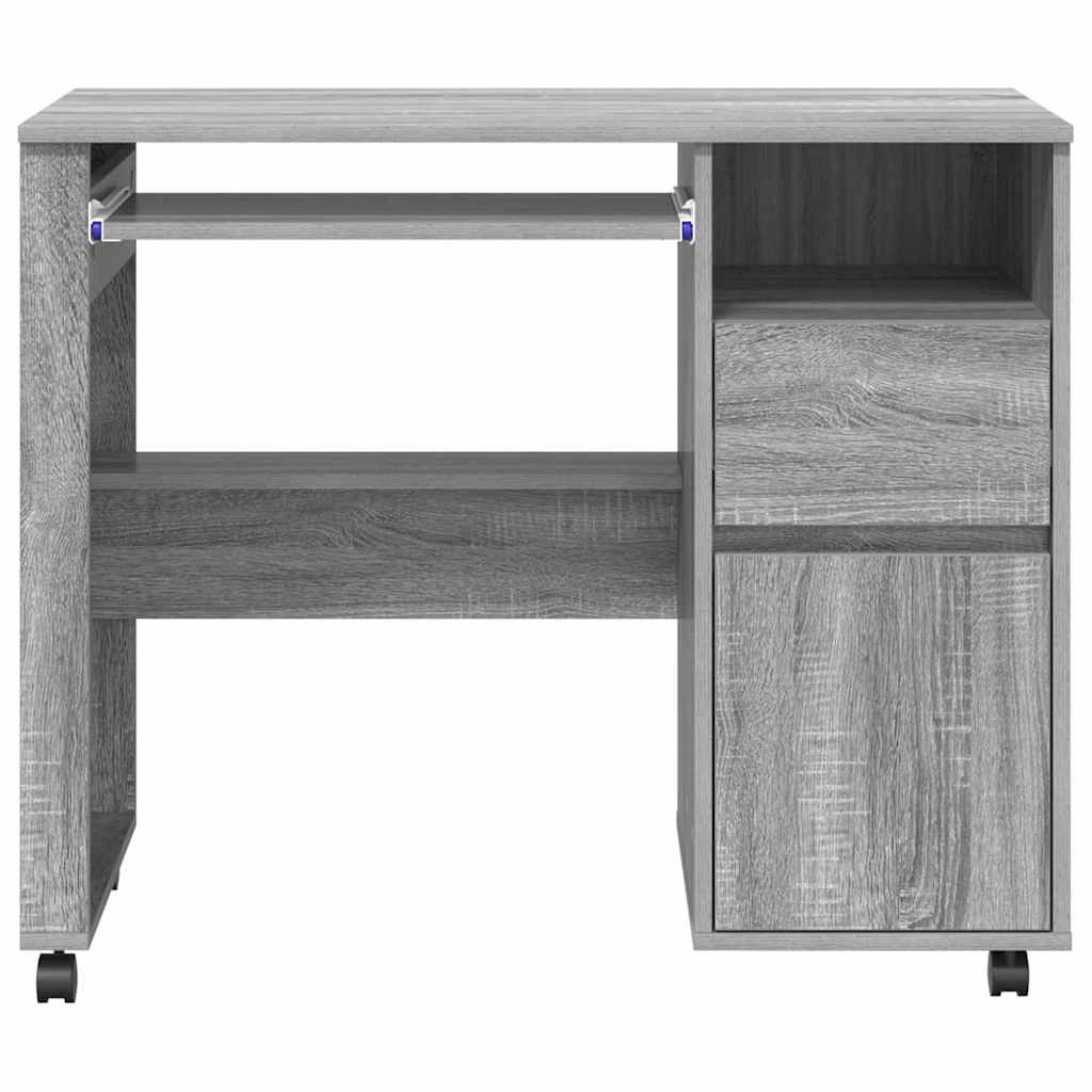 Escritorio Con Ruedas Con Cajón 91 X 50 X 77 Cm