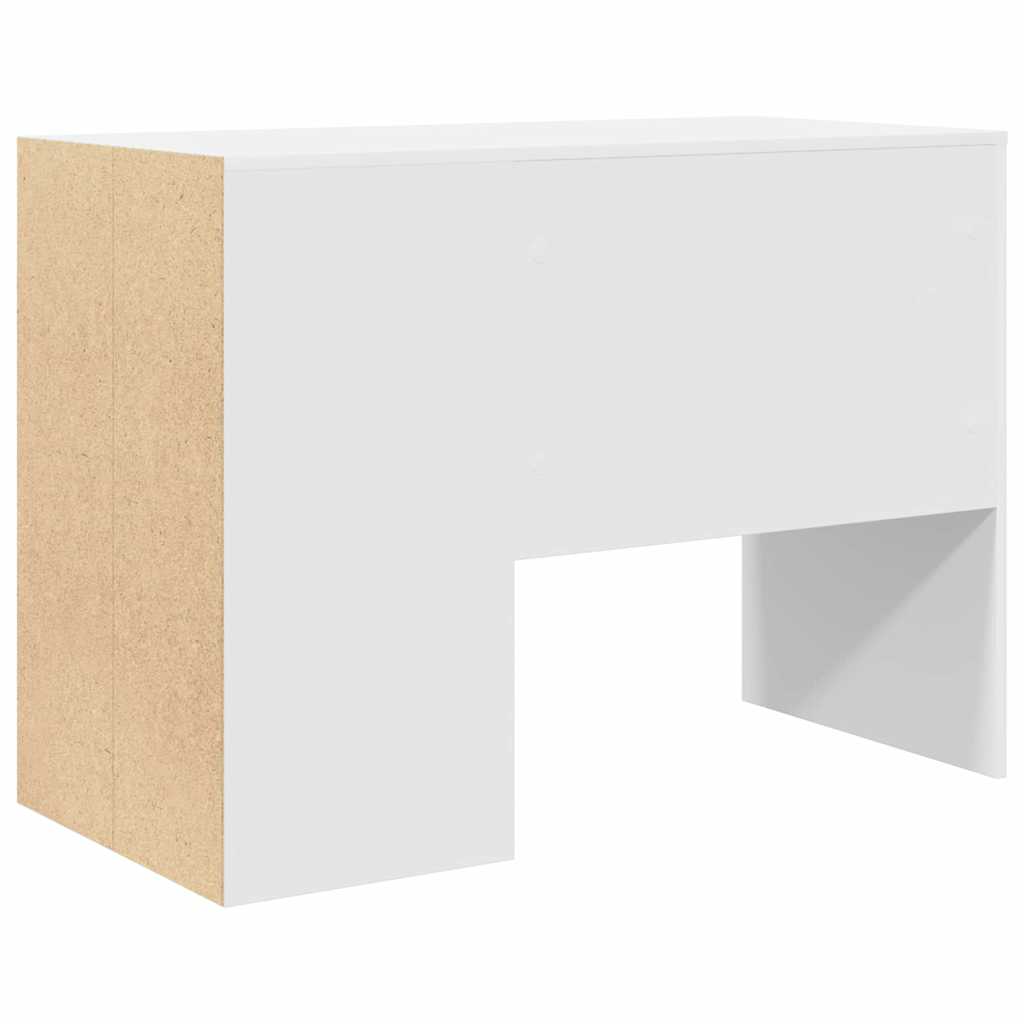 Escritorio Con Estante 102 X 50 X 75 Cm Madera De Ingeniería