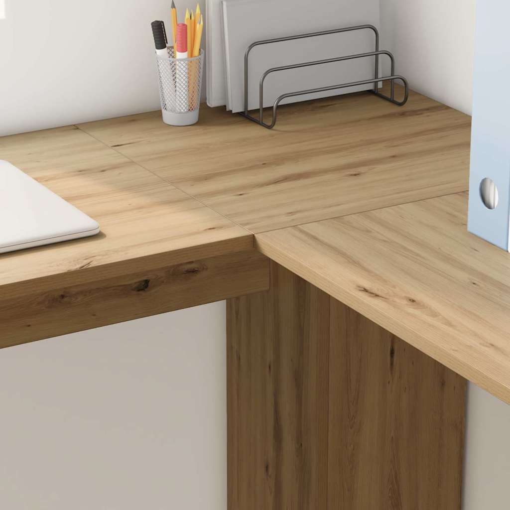 Escritorio De Esquina Madera De Ingeniería