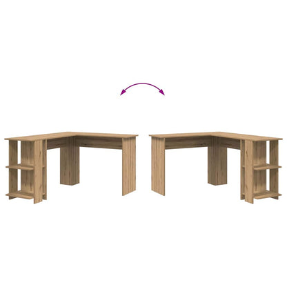 Escritorio De Esquina Madera De Ingeniería