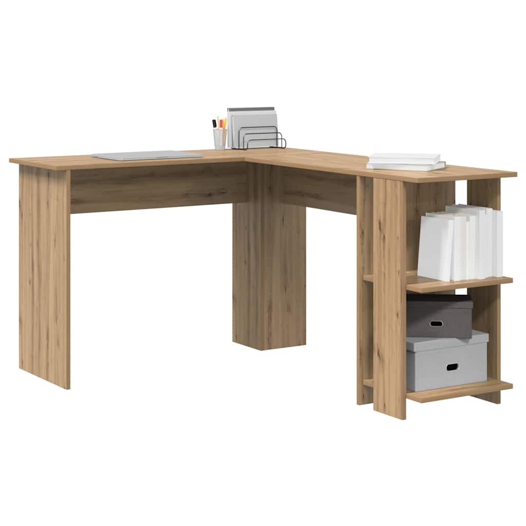 Escritorio De Esquina Madera De Ingeniería