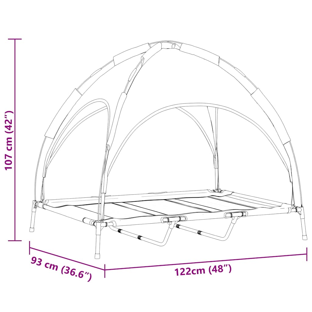 Cama Para Perro Manual Acero