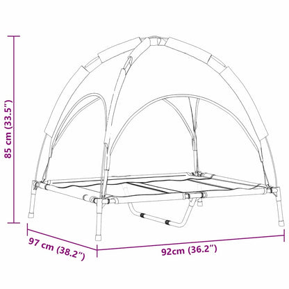 Cama Para Perro Manual Acero