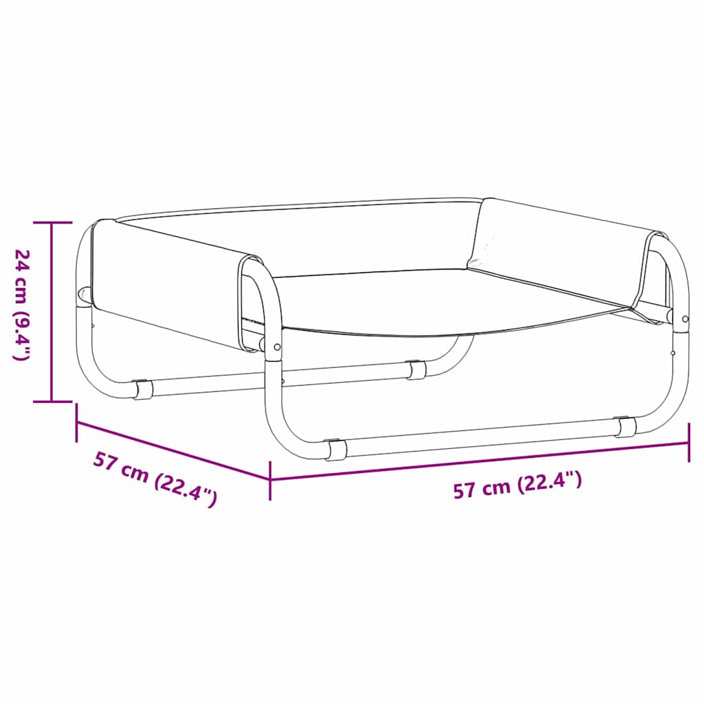 Cama Para Perro Manual Acero