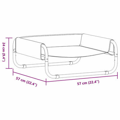 Cama Para Perro Manual Acero