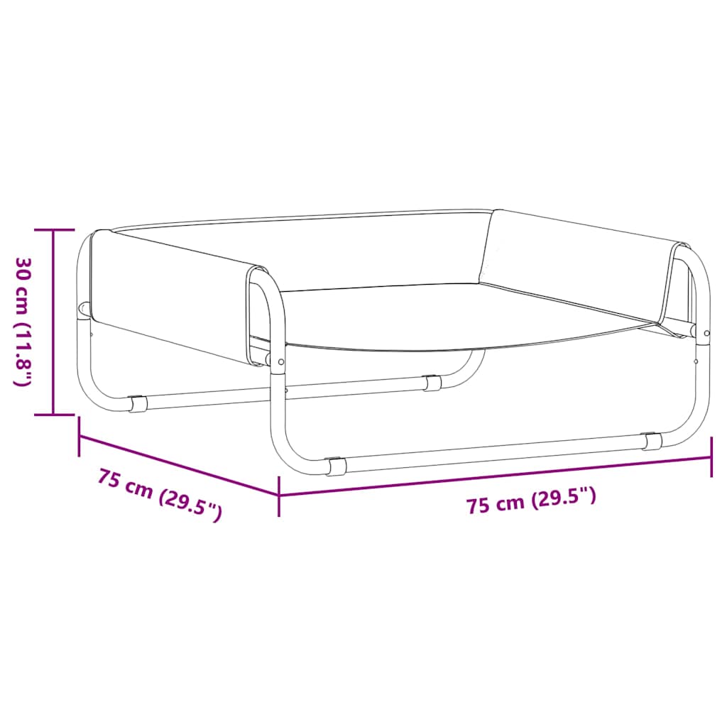 Cama Para Perro Manual Acero