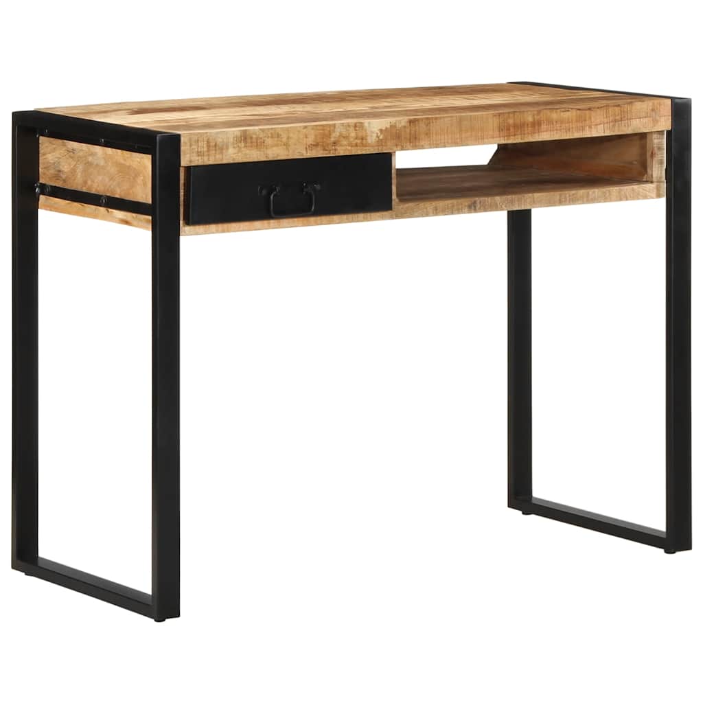 Escritorio 100X50X75 Cm Madera Maciza Mango
