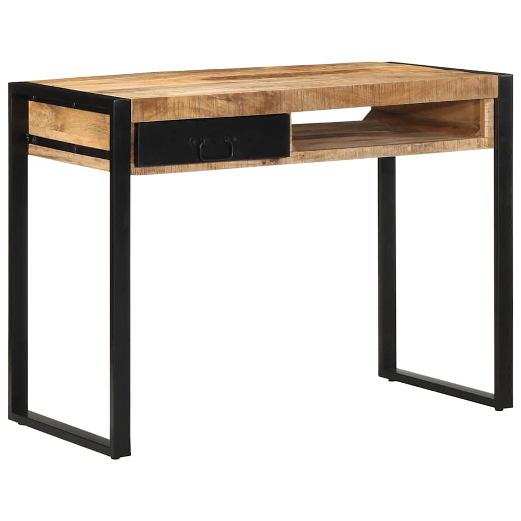 Escritorio 100X50X75 Cm Madera Maciza Mango