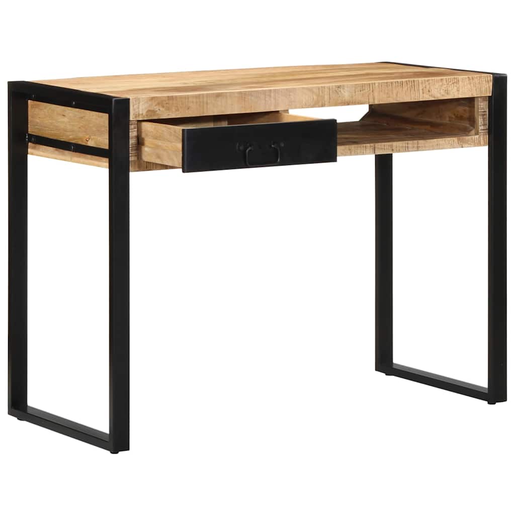 Escritorio 100X50X75 Cm Madera Maciza Mango