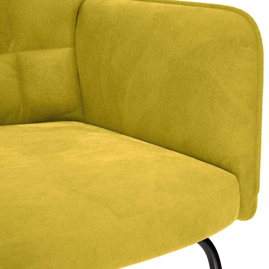 Silla Mecedora De Terciopelo